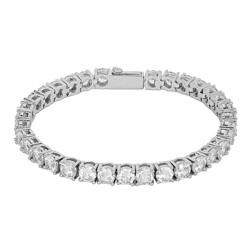 5mm Tennis Bracelet - White Gold