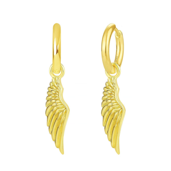 Wing Earrings - Gold